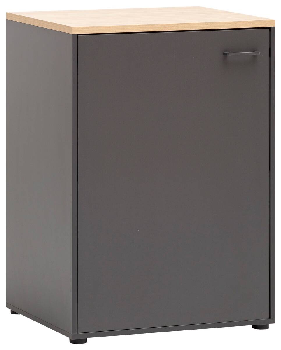Unterschrank Solea anthrazit Eiche hell Nachbildung B/H/T: ca. 67,1x95,8x60 cm