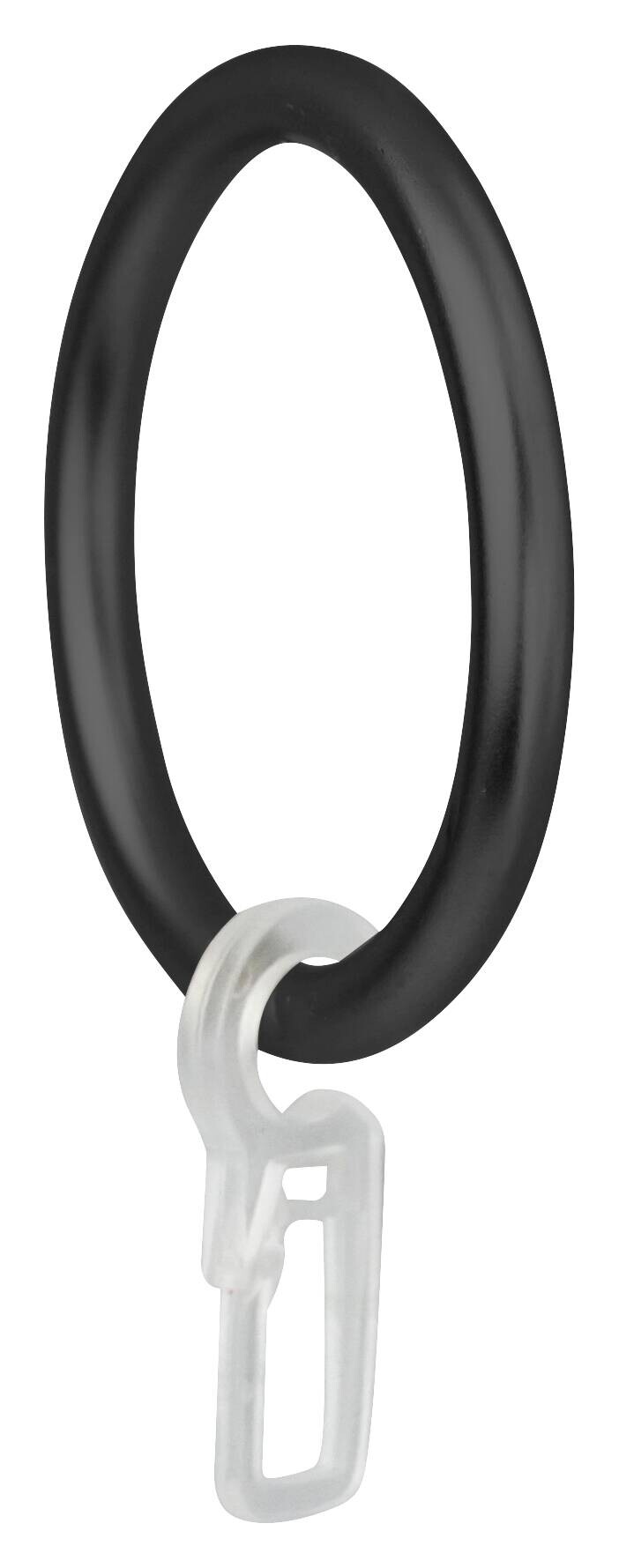 ondeco Ringe schwarz Kunststoff D: ca. 2,8 cm