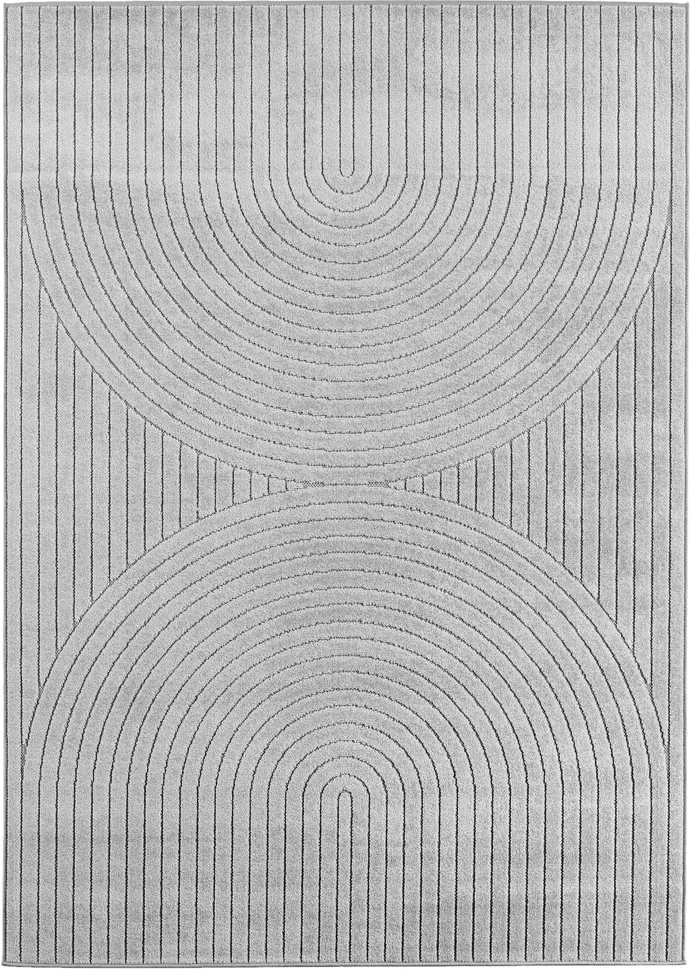 Ayyildiz In-/Outdoor-Teppich NOVA silber B/L: ca. 120x170 cm