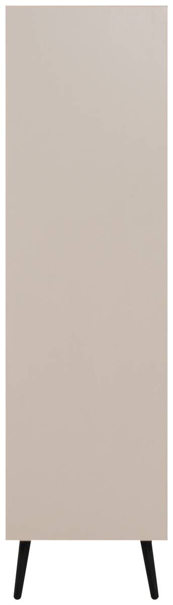 Highboard Arona sand schwarz B/H/T: ca. 90x140x38 cm