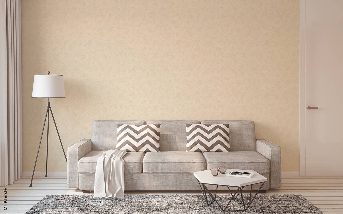 A.S.Creation Vliestapete Best of Vlies Putzoptik beige B/L: ca. 53x1005 cm