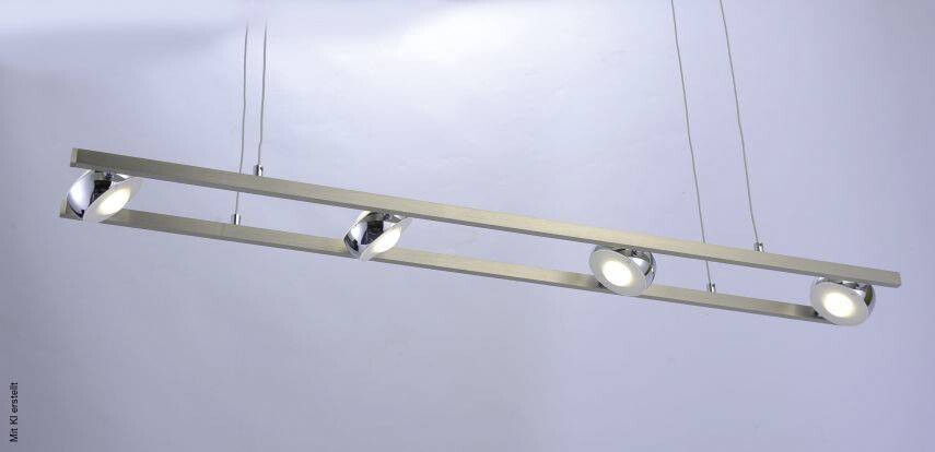Just Light Smarte Pendelleuchte 12470-55 B/L: ca. 16,5x98 cm