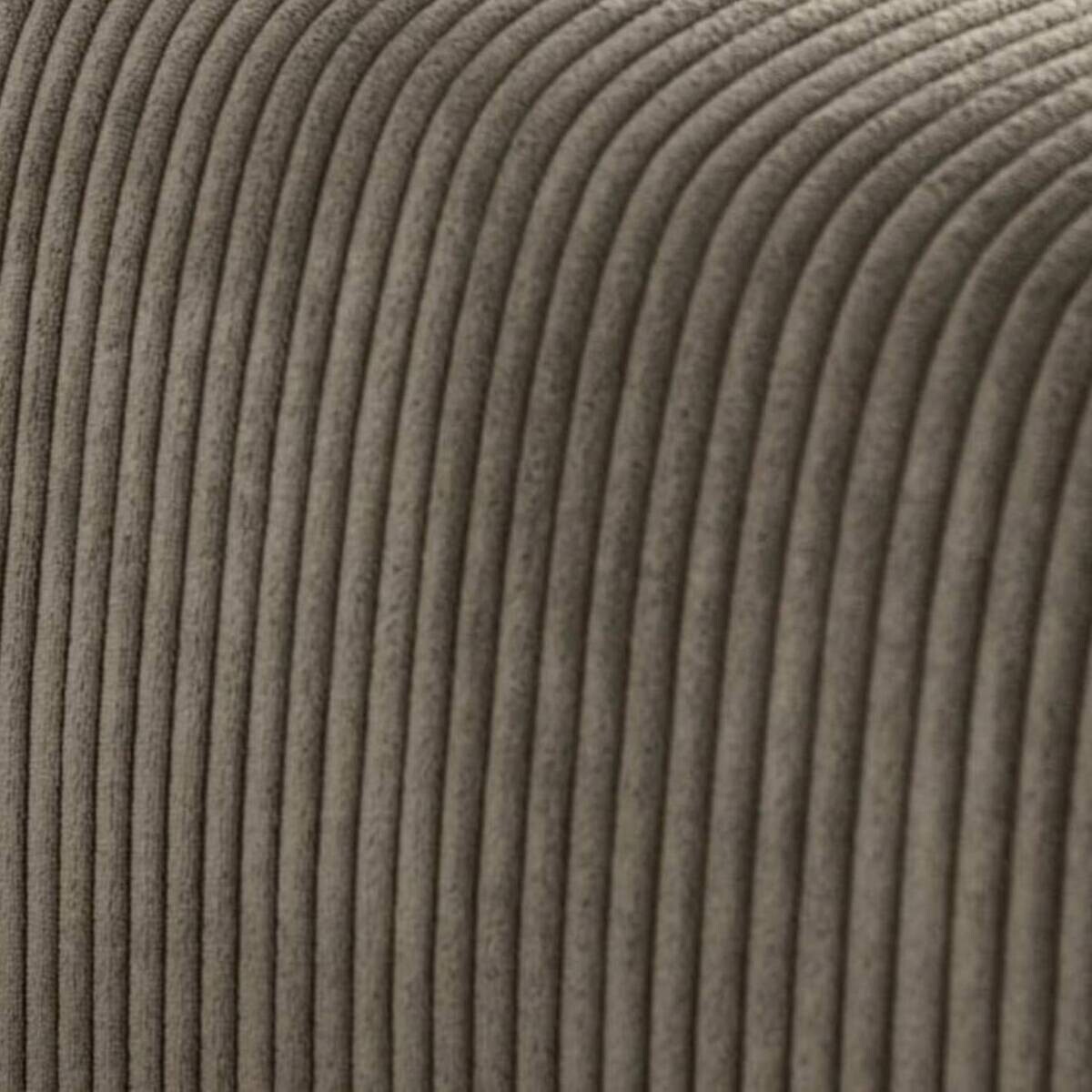 Ecksofa beige Microfaser B/H/T: ca. 346x90x221 cm