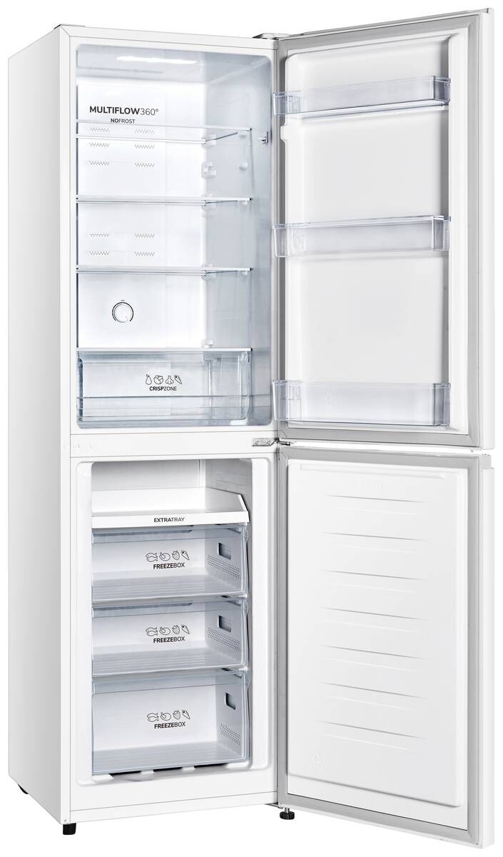 Gorenje Kühl-/Gefrierkombination NRK418ECW4 weiß B/H/T: ca. 55x182x56 cm