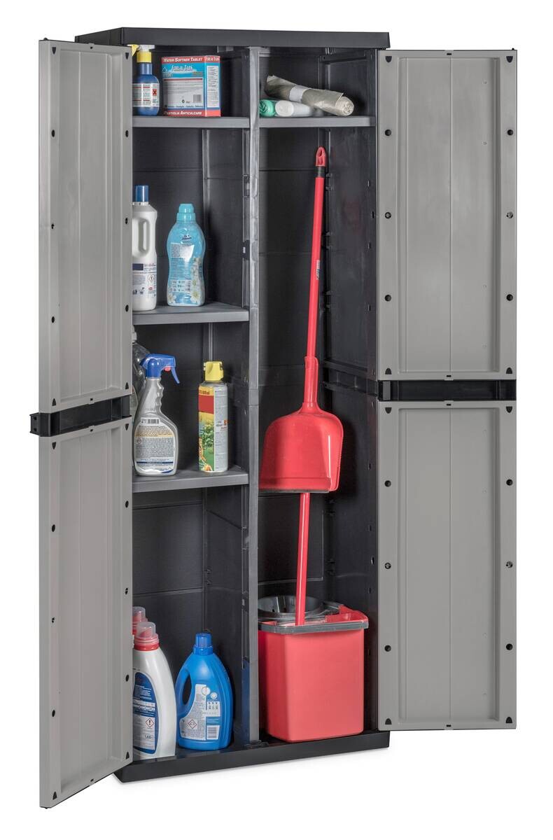 Kunststoffschrank B/H/T: ca. 65x165x37 cm