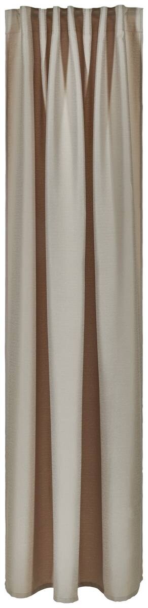POCOline Kombivorhang Elena taupe 100% Polyester B/L: ca. 140x245 cm