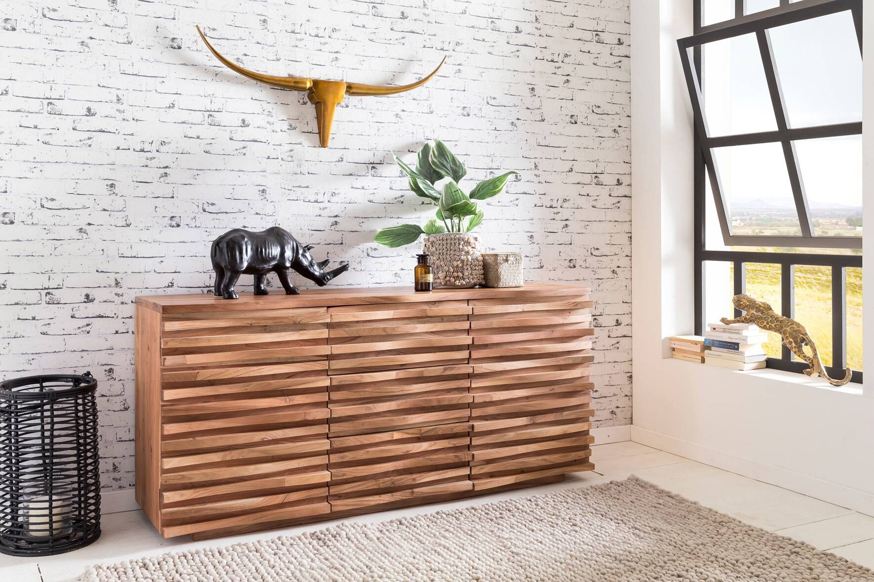 Sideboard natur B/H/T: ca. 160x75x43 cm