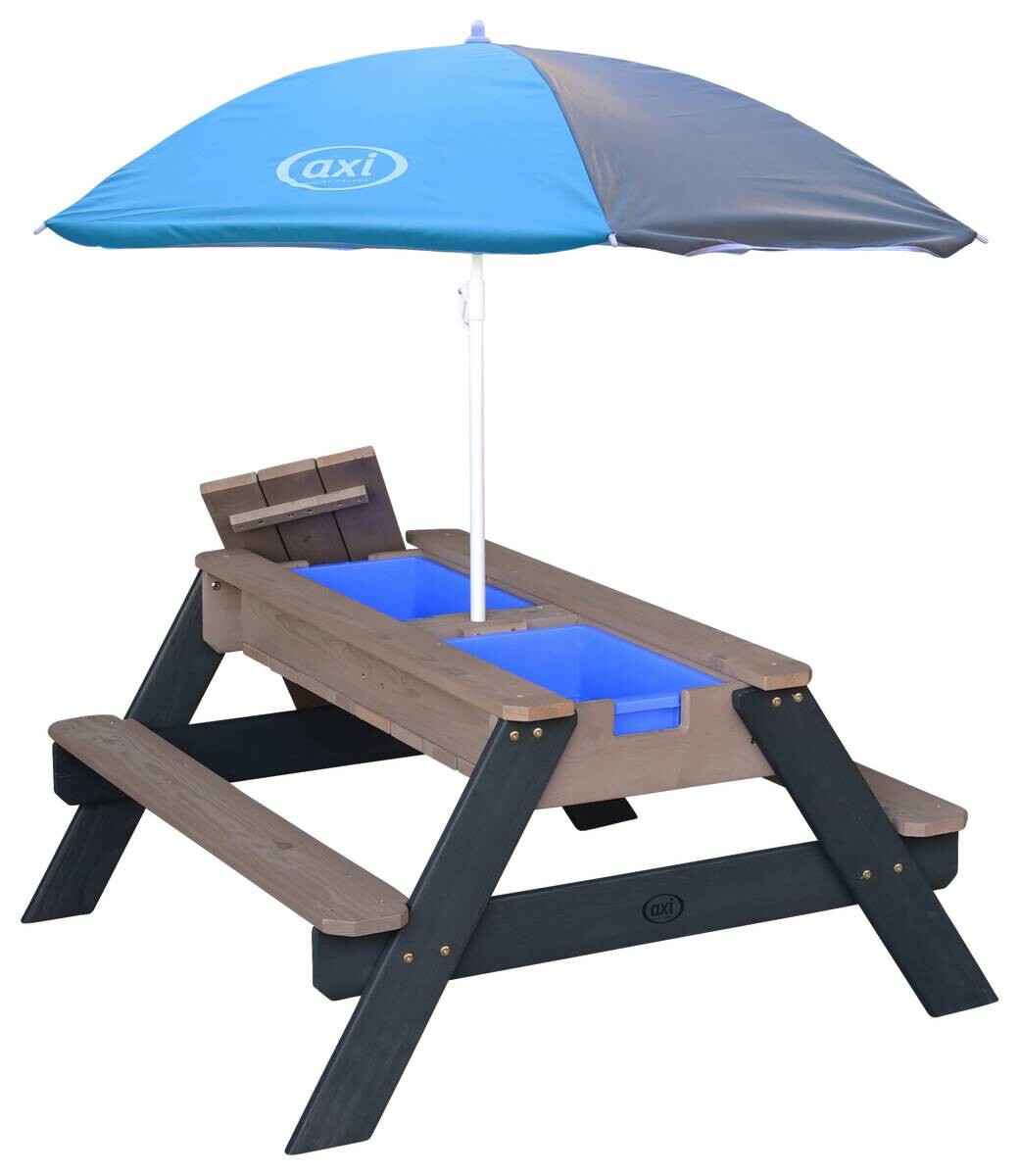 AXI Sand & Wassertisch Nick anthrazit B/H/L: ca. 98x49x95 cm