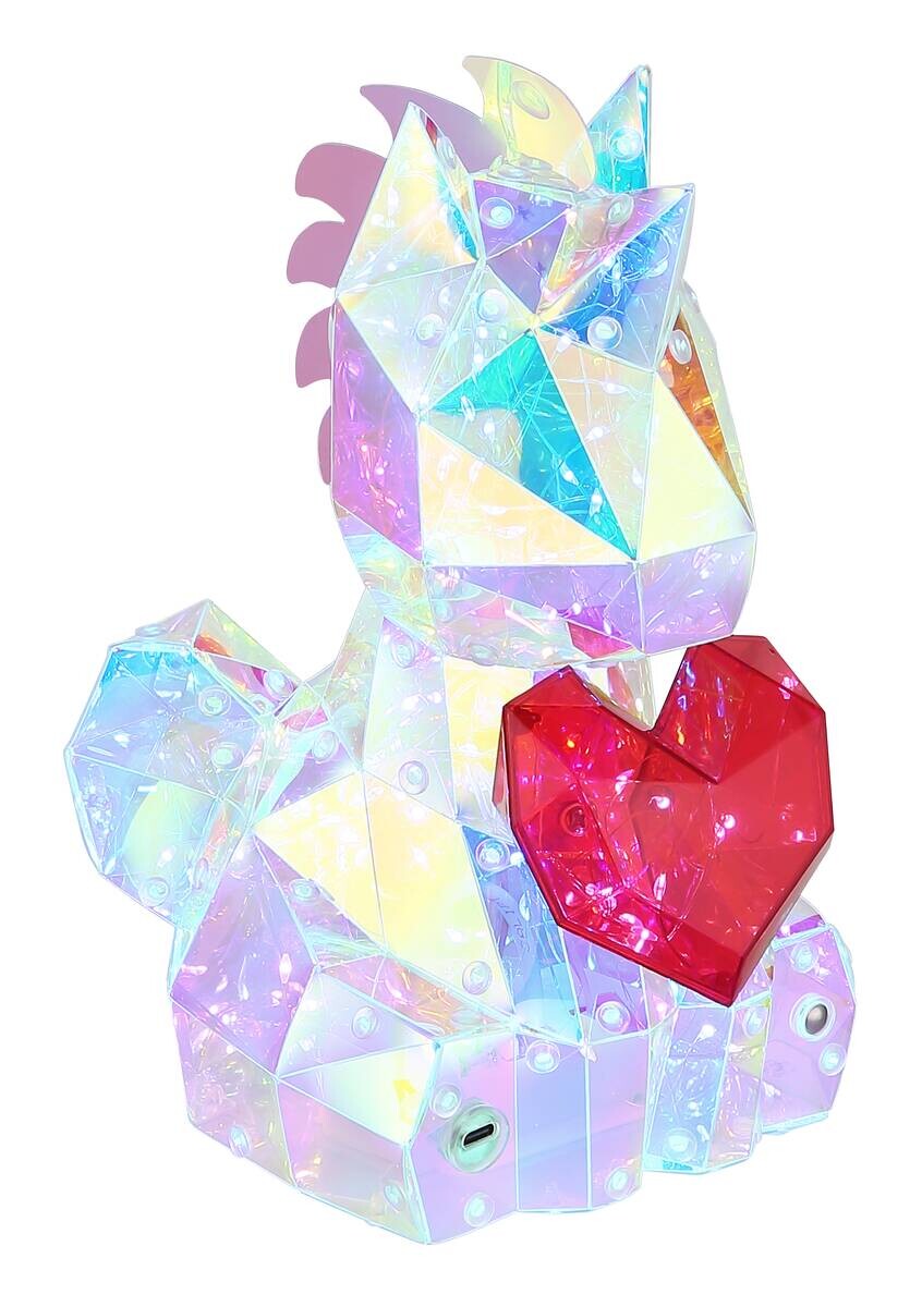 GLOBO LED-Dekoleuchte BRONDAR klar Kunststoff B/H/T: ca. 15x23x13 cm 1 Brennstellen
