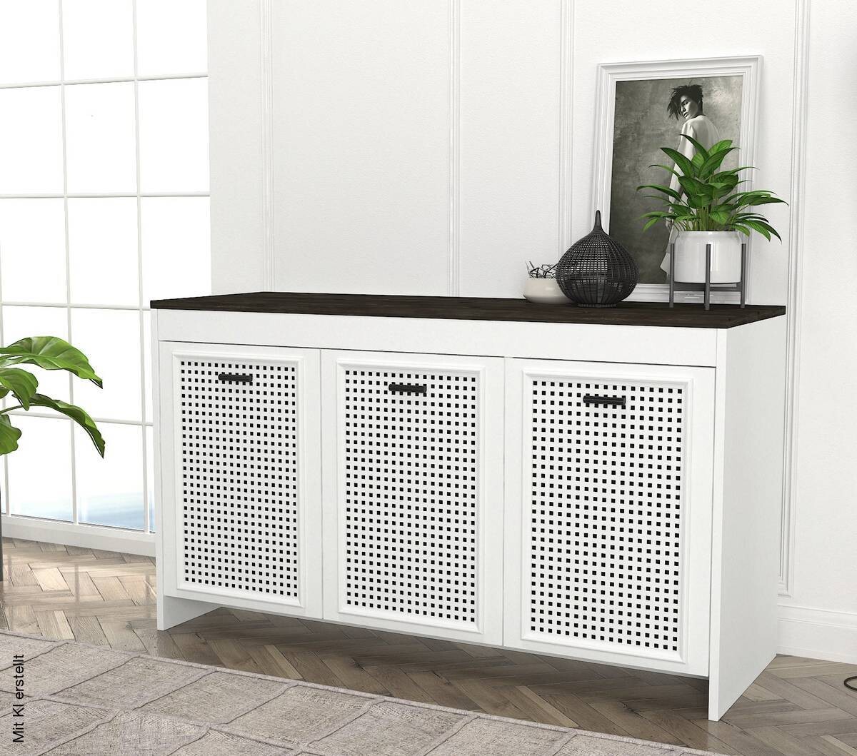 Sideboard Done weiß Rebab B/H/T: ca. 120x75x45 cm