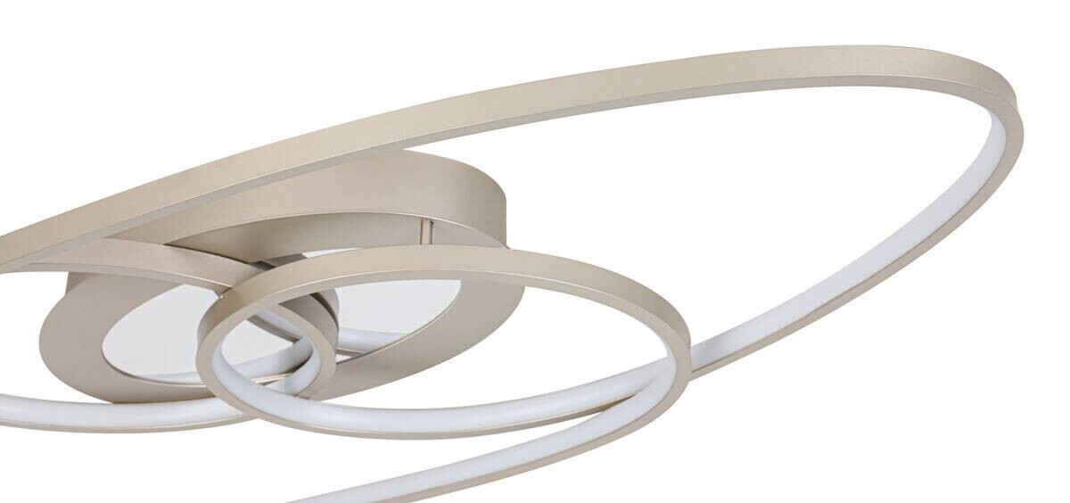 Nolo LED-Deckenleuchte Flow B/H/L: ca. 85x7,5x30 cm
