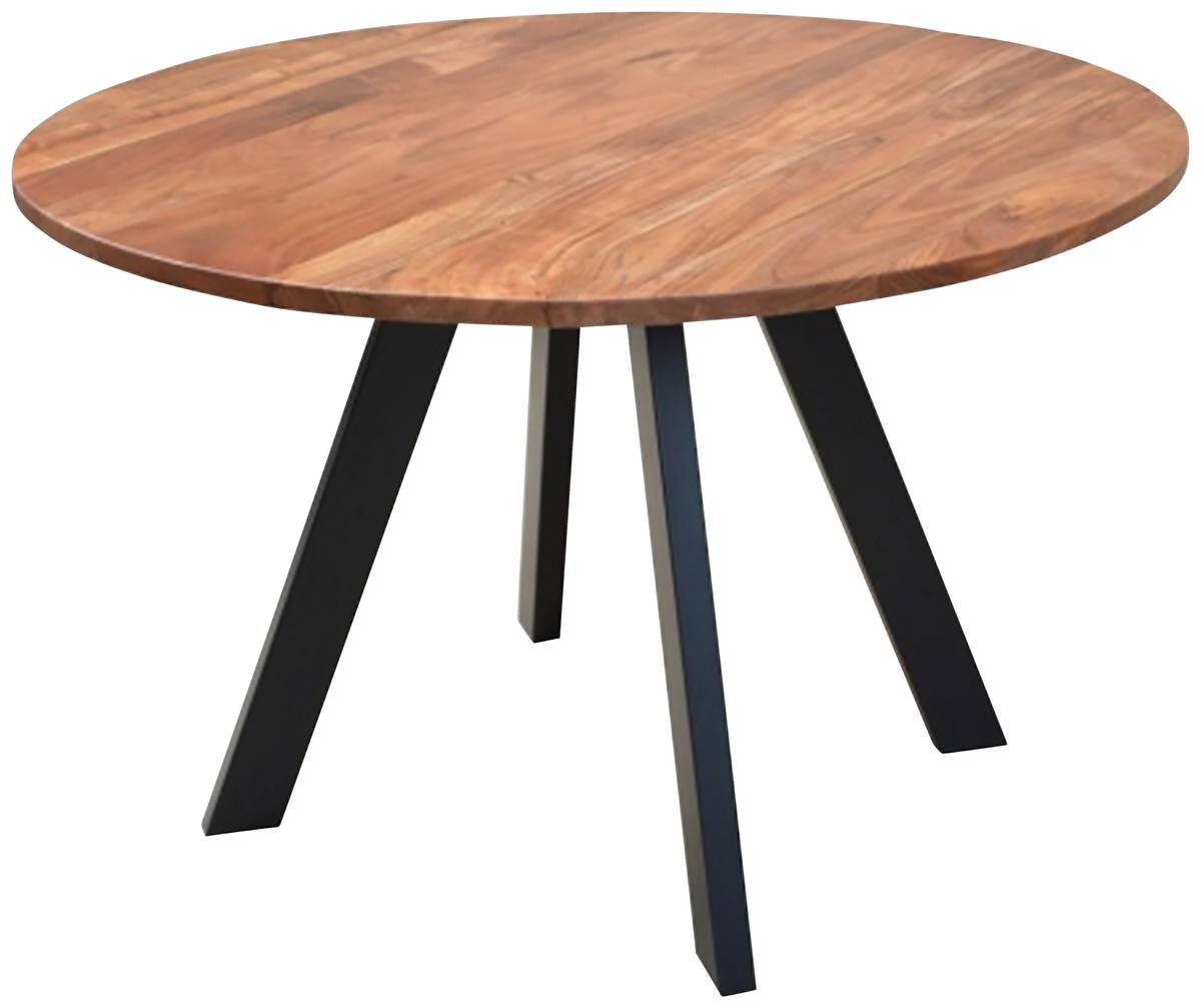 Tisch TARA natur schwarz pulverbeschichtet