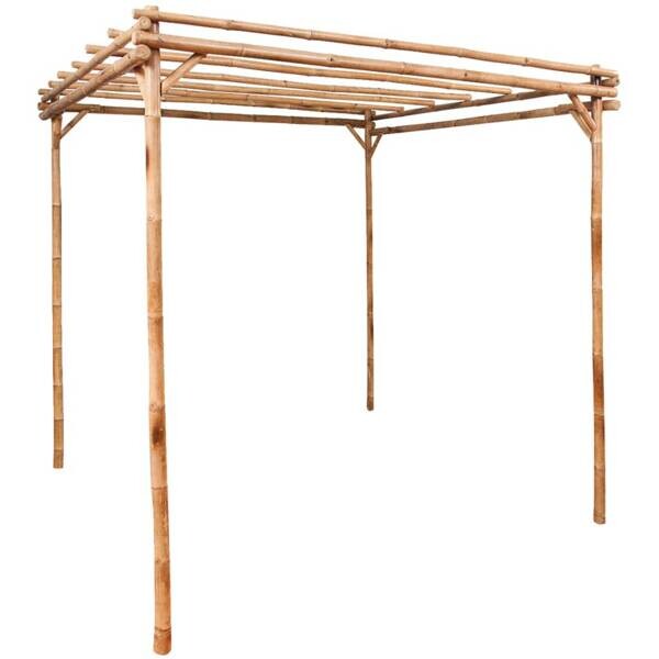 Pergola braun B/H/L: ca. 170x220x170 cm