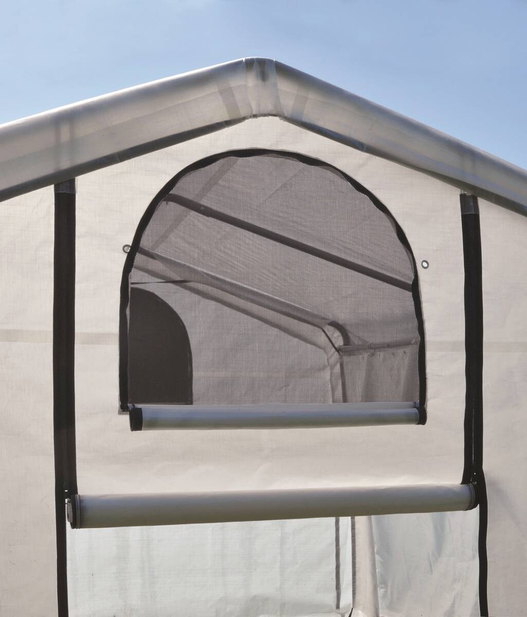 ShelterLogic Gewächshaus 3,24qm B/H/L: ca. 180x180x180 cm
