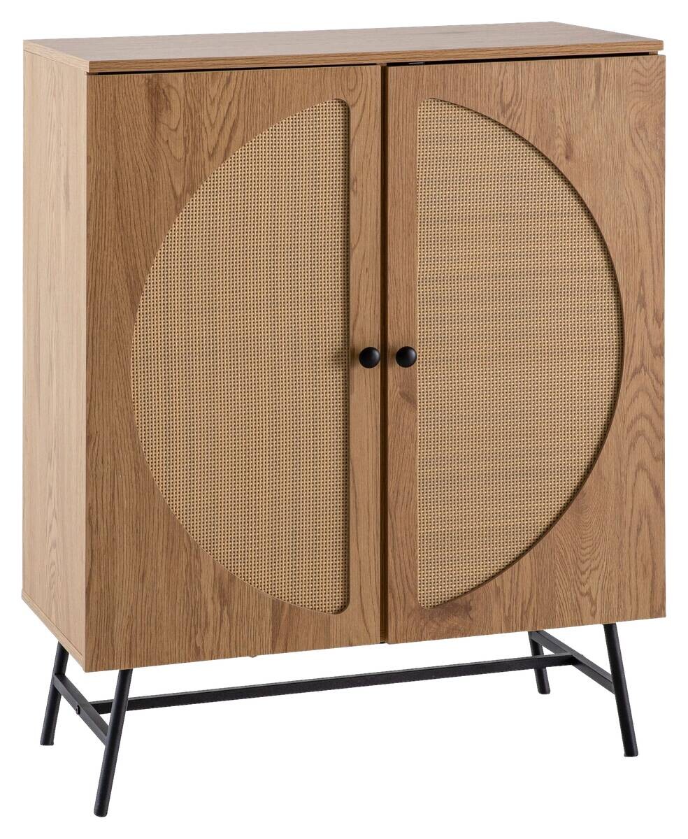 Sideboard natur Eiche Optik B/H/T: ca. 80x103x39 cm