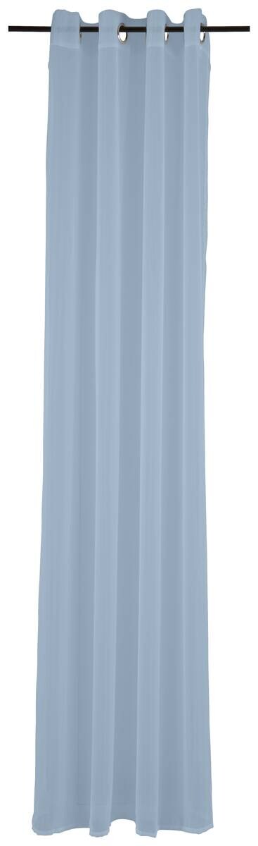 POCOline Ösenvorhang Micha blau 100% Polyester B/L: ca. 135x235 cm
