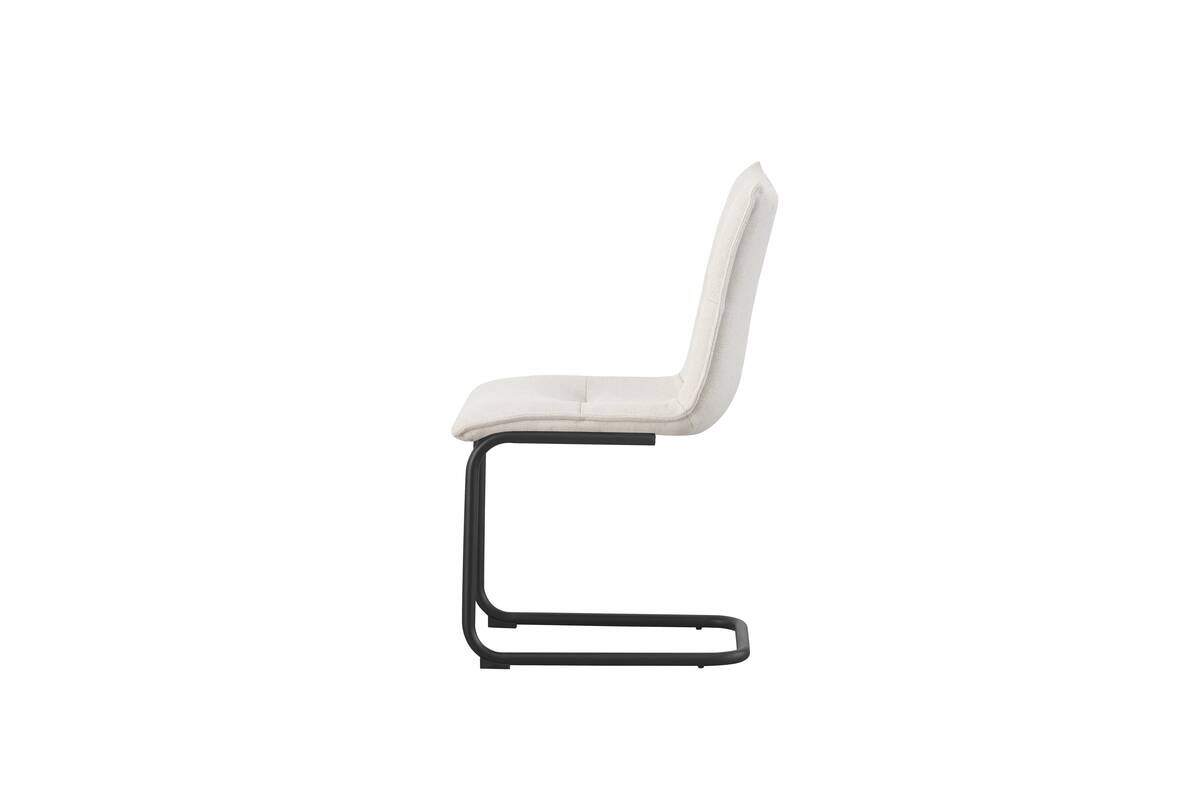 Schwingstuhl SONJA, 2er Set creme Webstoff B/H/T: ca. 46x89x57 cm