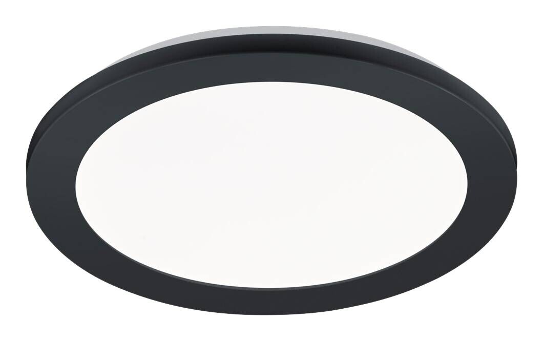 Reality Deckenleuchte Camillus schwarz Opal Kunststoff