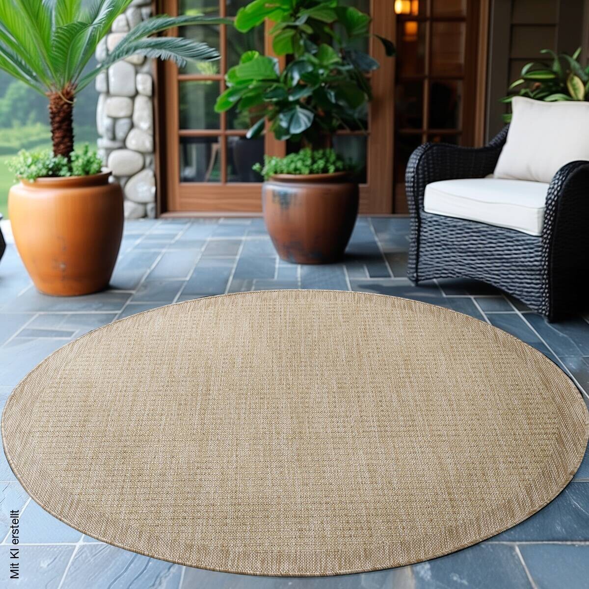Ayyildiz Teppich GIZA beige D: ca. 200 cm