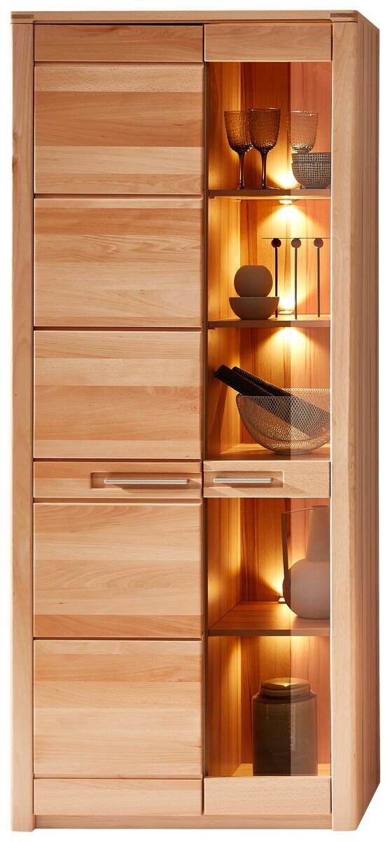 Vitrine Nature One buche Nachbildung B/H/T: ca. 85x203x40 cm