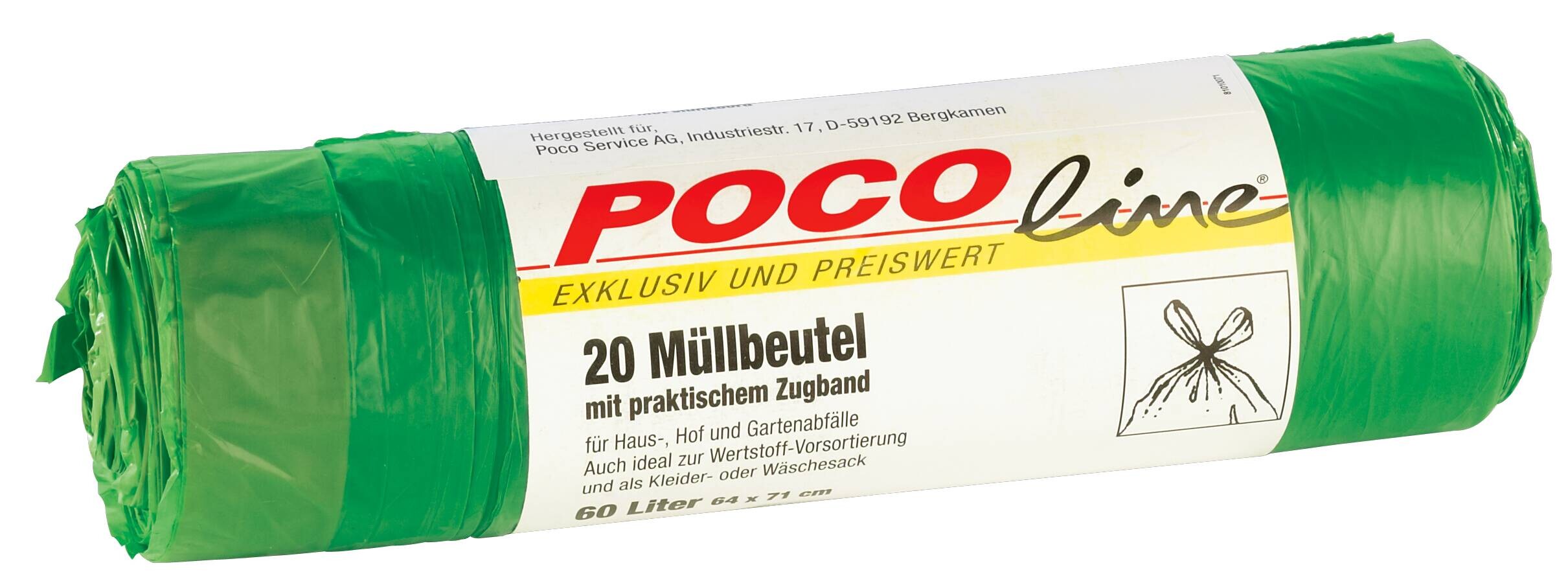 Müllbeutel B/H/T: ca. 22,5x6x6 cm