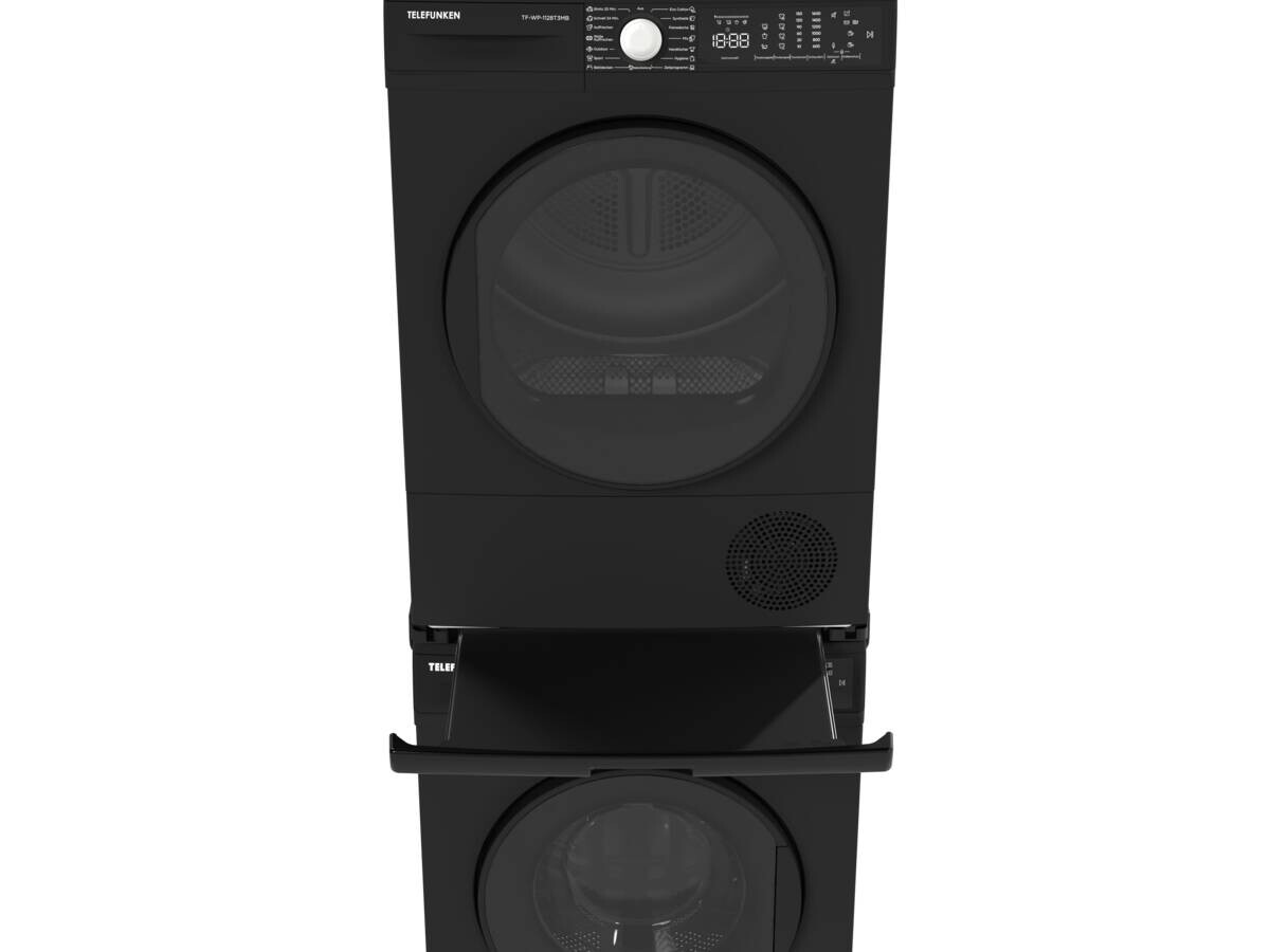 Telefunken Zwischenbaurahmen schwarz Kunststoff