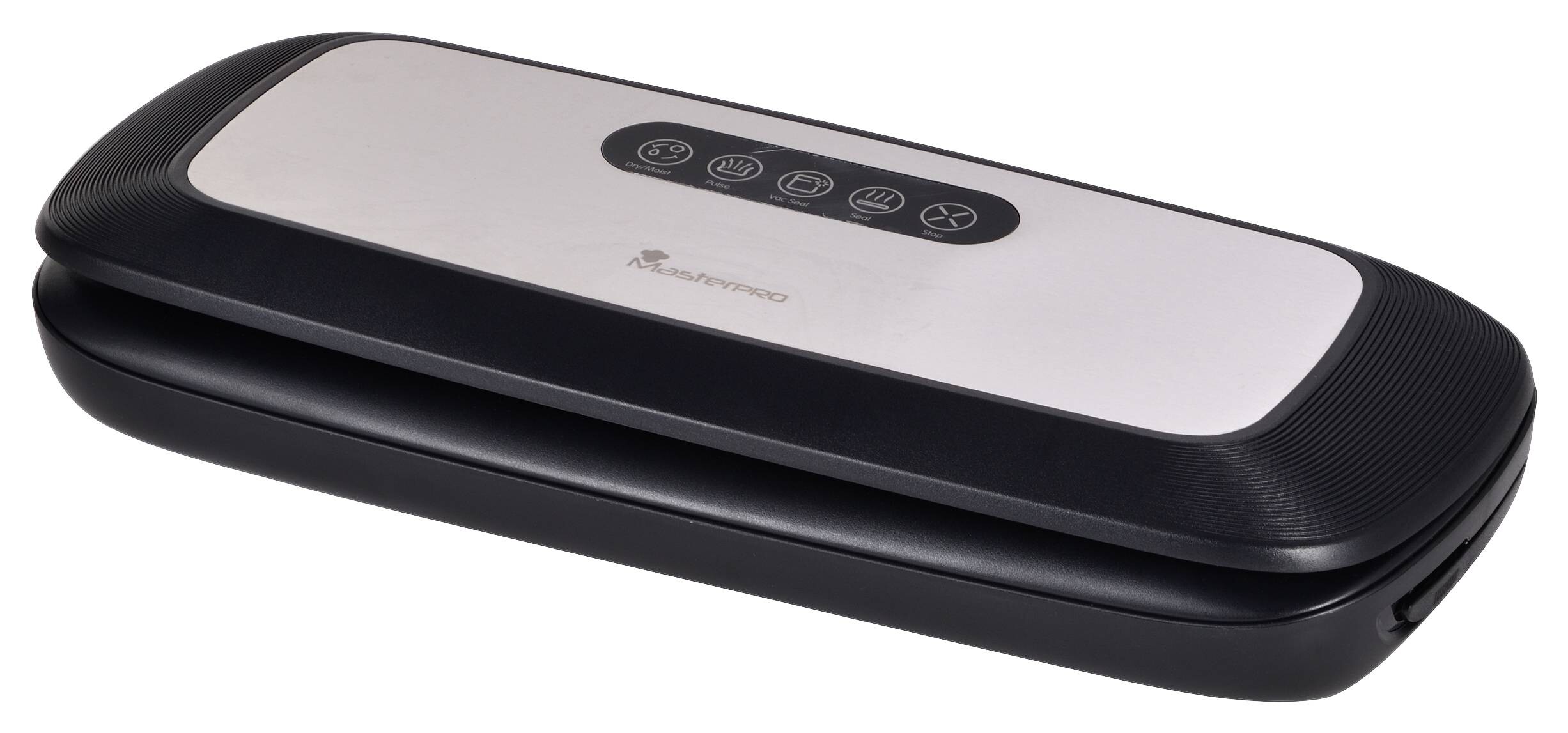 MASTERPRO Vakuumierer BGMP-9080 Foodies silber schwarz Kunststoff Edelstahl B/H/T: ca. 37x7x15 cm ca. 130 W