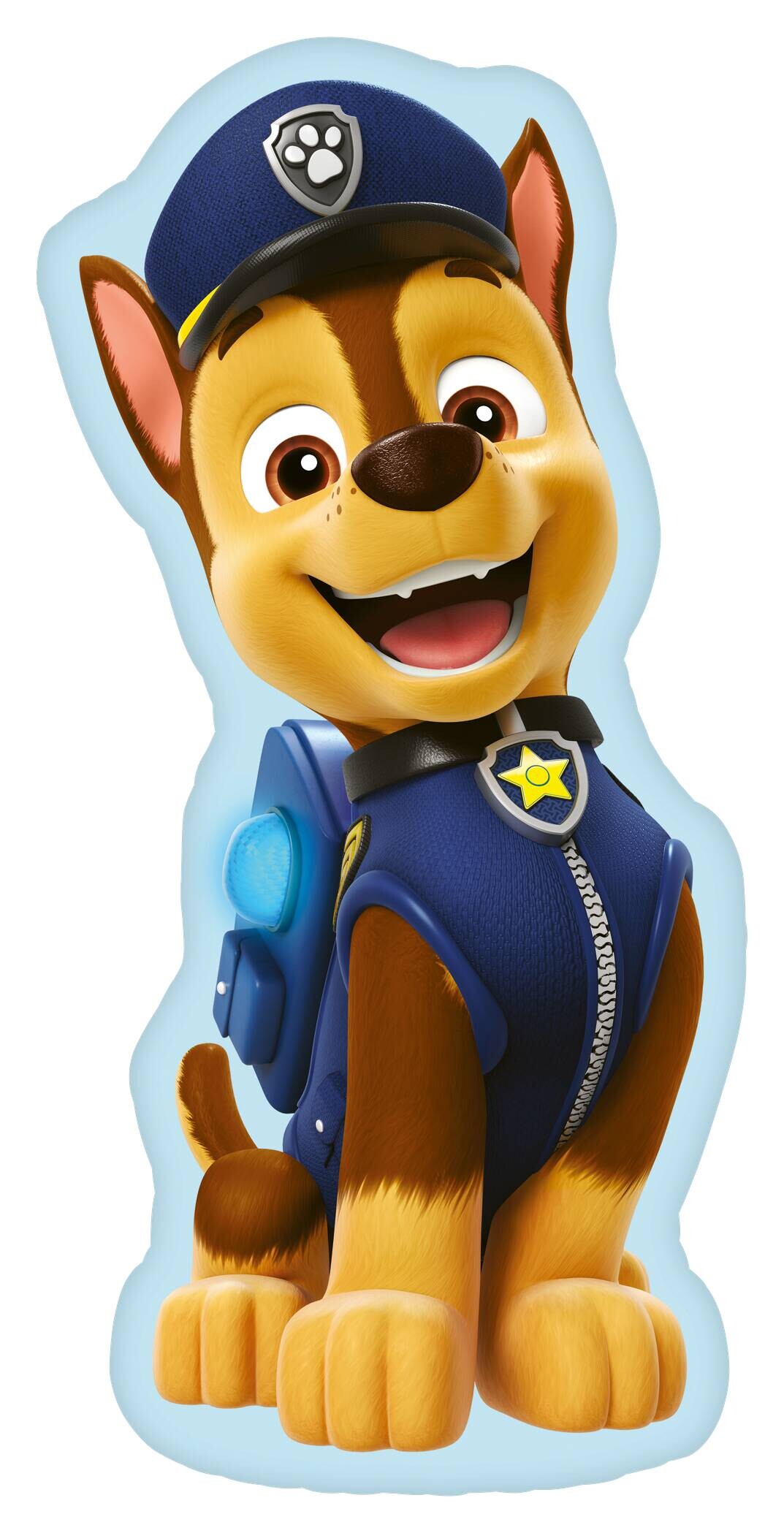Paw Patrol Kissen blau 100% Polyester B/L/S: ca. 18x36x2 cm