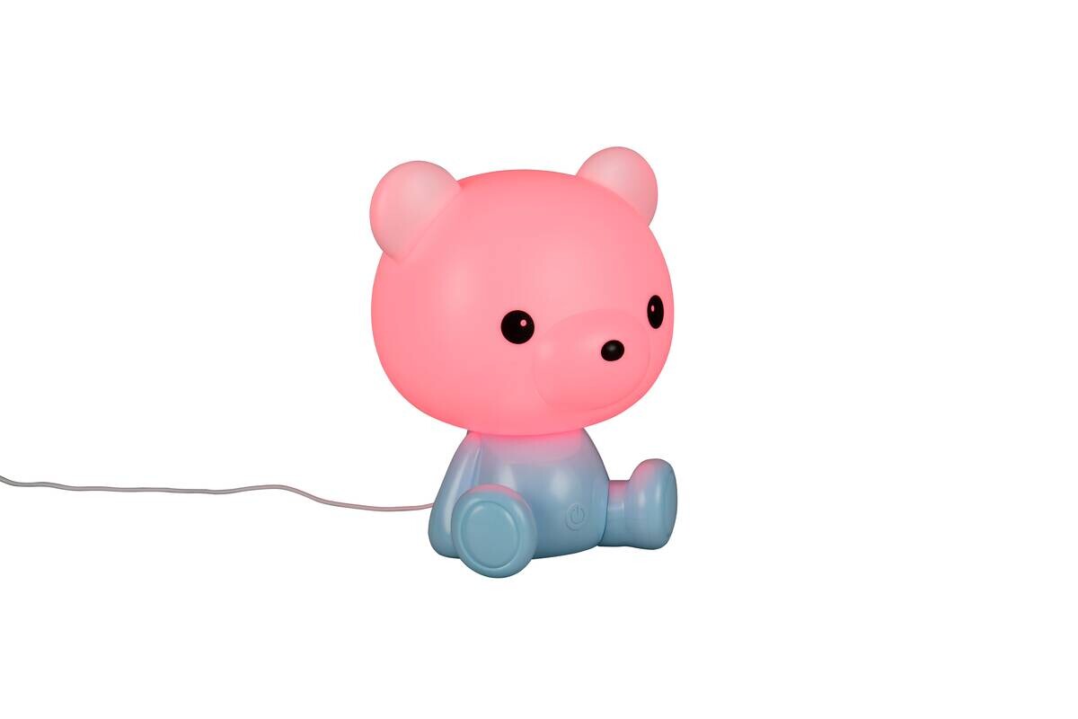 Reality LED Tischleuchte CUTIE blau Kunststoff B/H/T: ca. 21x25,5x19 cm 1 Brennstellen