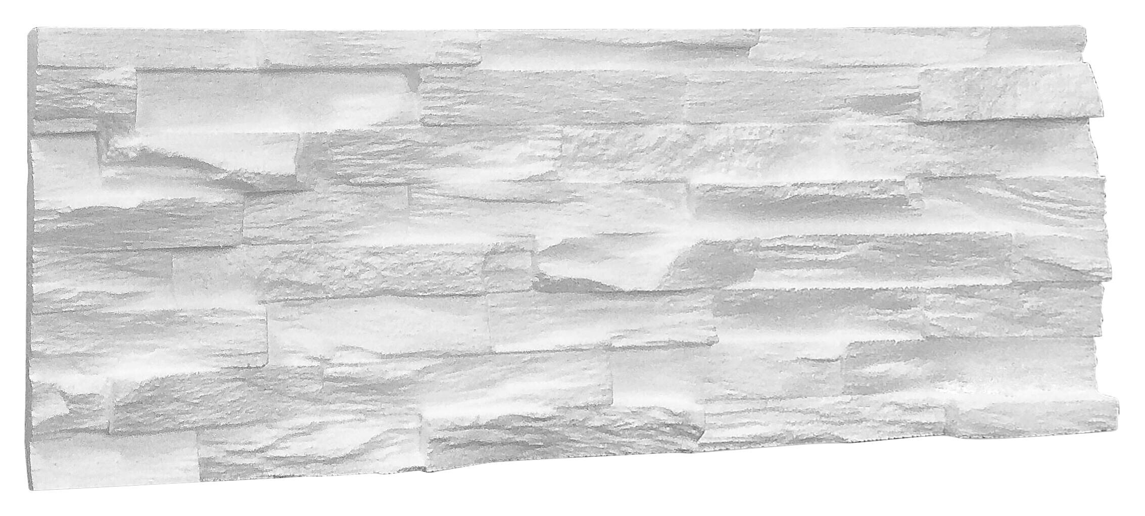 Dekorstein weiß B/L: ca. 18,7x54,7 cm