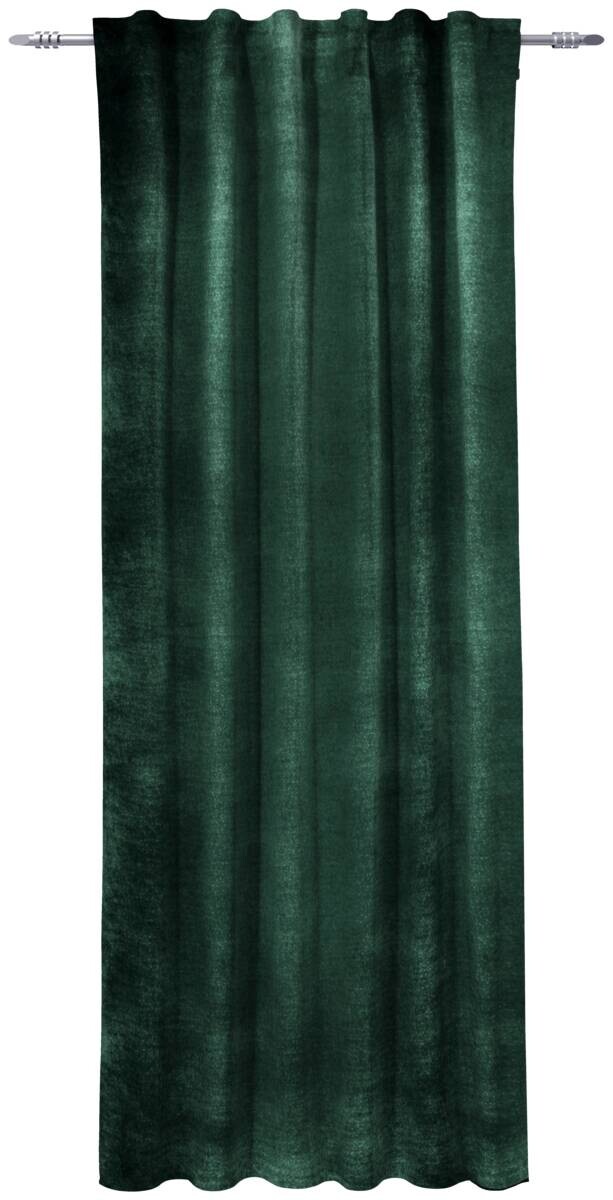 Kombivorhang Noblesse dunkelgrün B/L: ca. 140x245 cm