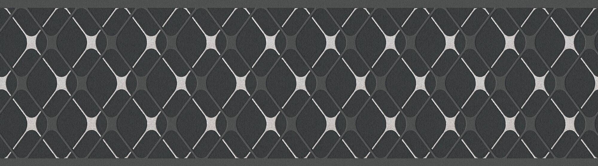 A.S.Creation Bordüre grau B/H/D: ca. 17x500x8 cm