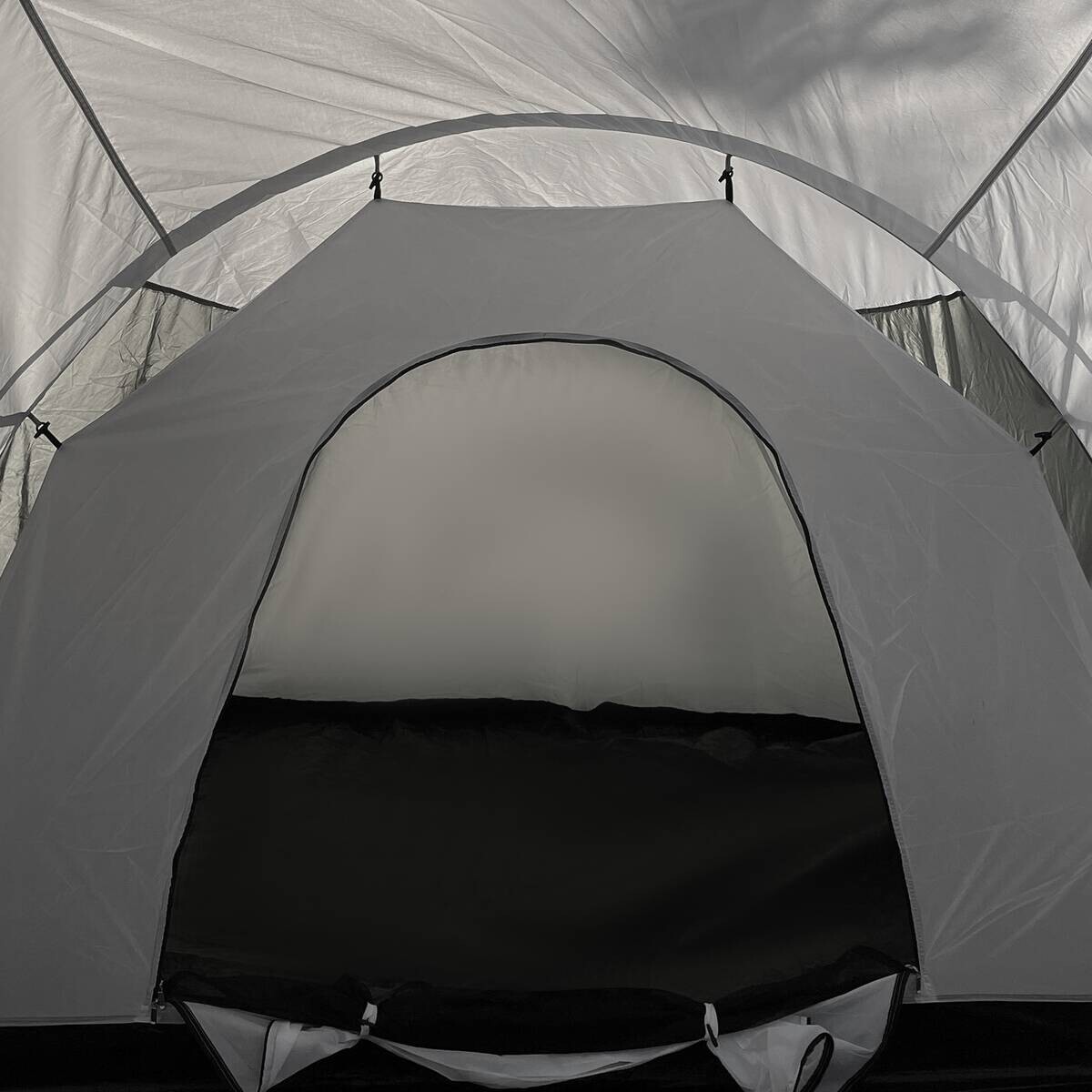 Outsunny Campingzelt B/H/L: ca. 615x225x615 cm