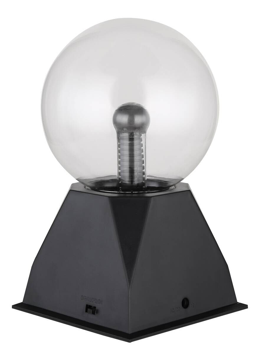 GLOBO Tischleuchte schwarz Kunststoff H/D: ca. 20x12,7 cm