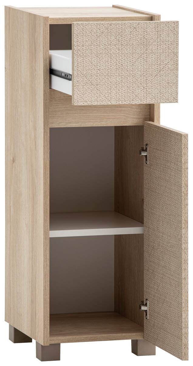 Unterschrank Sander Eiche Nachbildung B/H/T: ca. 30,2x84,8x33 cm