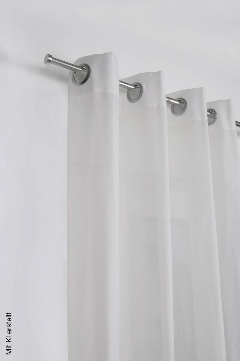 ondeco Stilgarnituren cap-noble Edelstahloptik Metall ausziehbar von ca. 160 bis 280 cm 1.0 Läufe