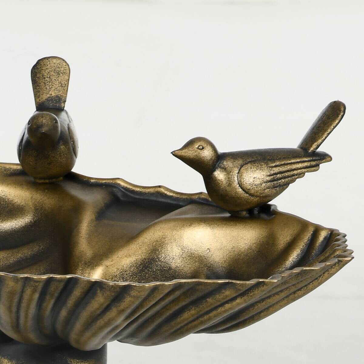 Outsunny Vogeltränke bronze Kunststoff B/H/L: ca. 38x81x49,5 cm