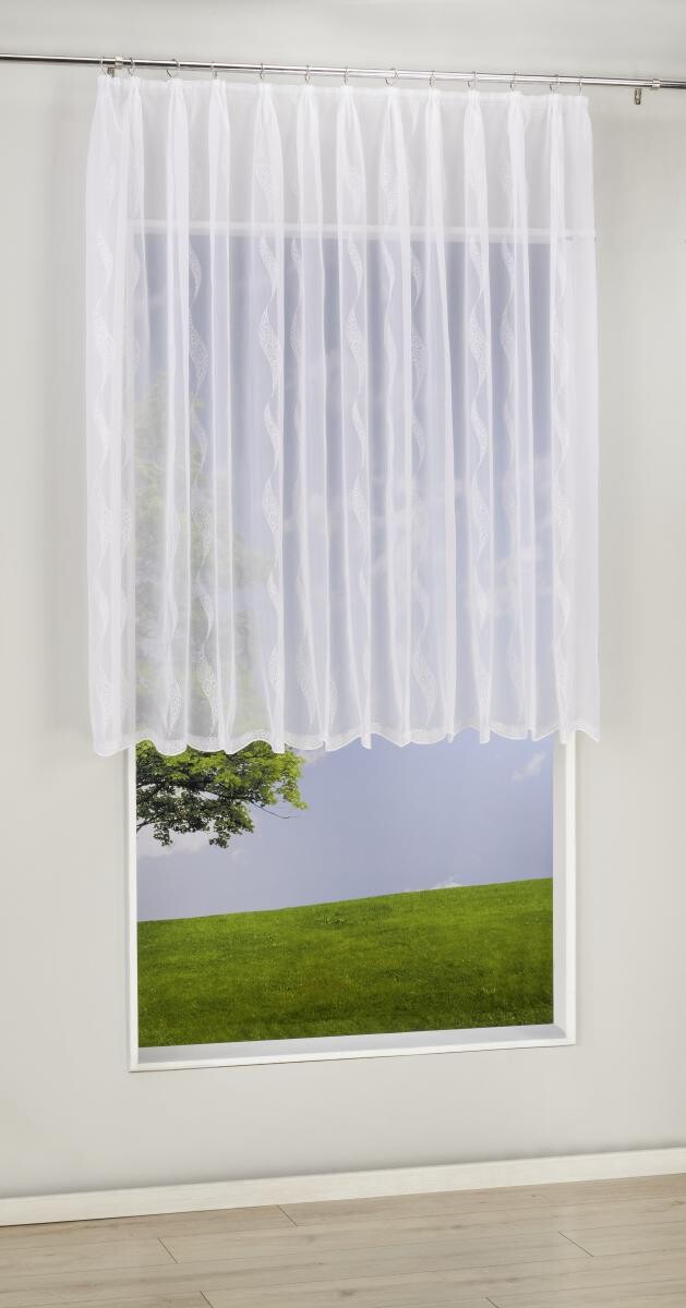 POCOline Fertigstore Sally weiß B/L: ca. 300x145 cm