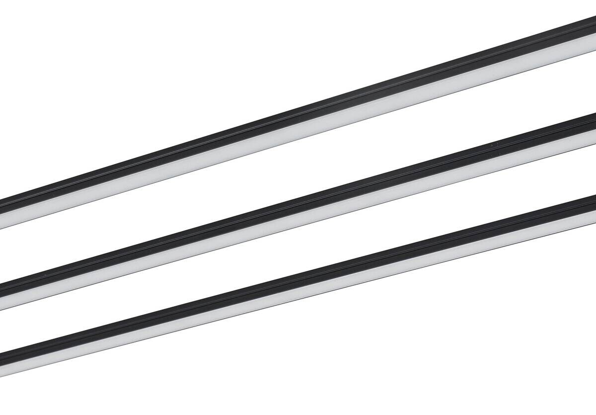 Nolo LED-Leuchten für Akustikpaneel schwarz