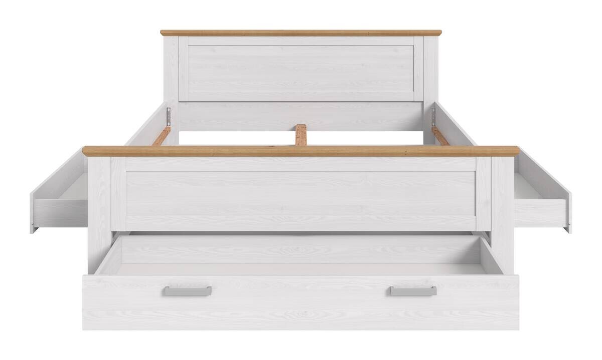 Bett VERONA Sibiu Lärche Nachbildung Eiche Artisan Nachbildung