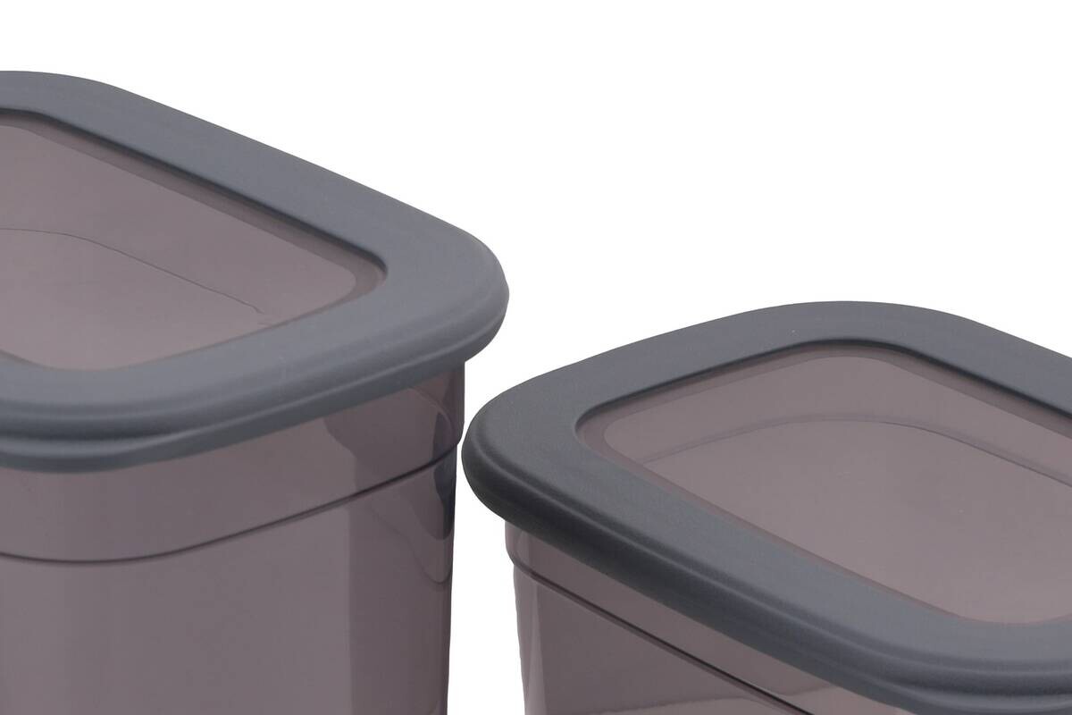 HermiaConcept Frischhaltebox-Set Marrakech 24-tlg. anthrazit