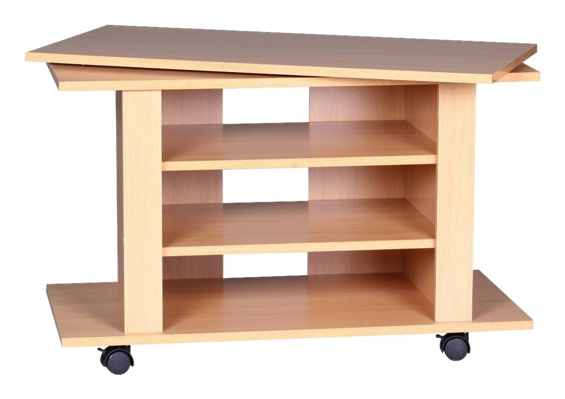 TV-Bank braun B/H/T: ca. 75x51x38 cm