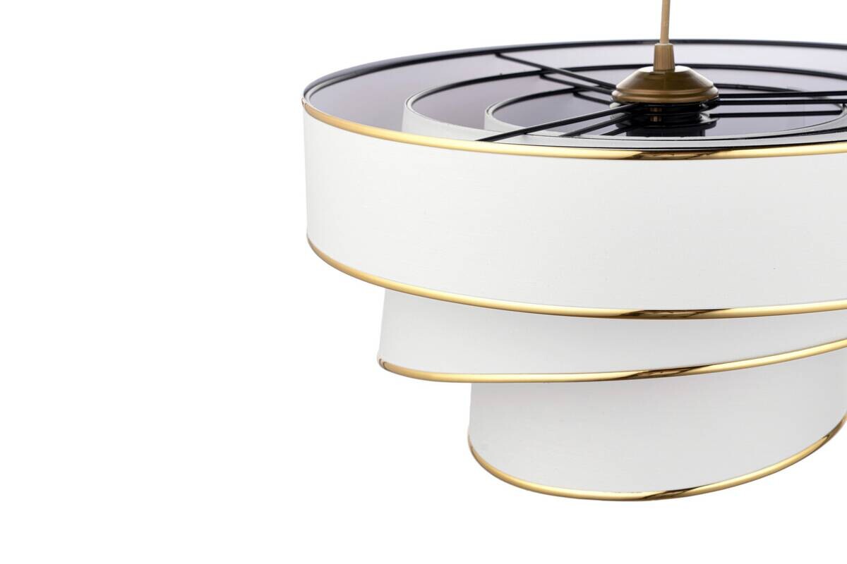 Opviq Pendelleuchte Couper gold B/H/T/L/D: ca. 40x72x40x40x40 cm E27 1 Brennstellen