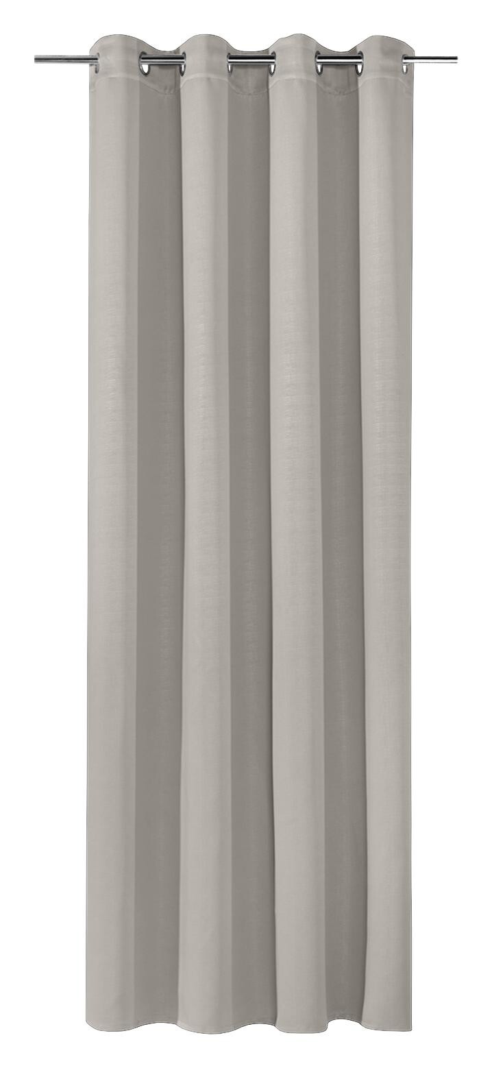 Happy Home Ösenvorhang Freiburg grau B/L: ca. 140x235 cm