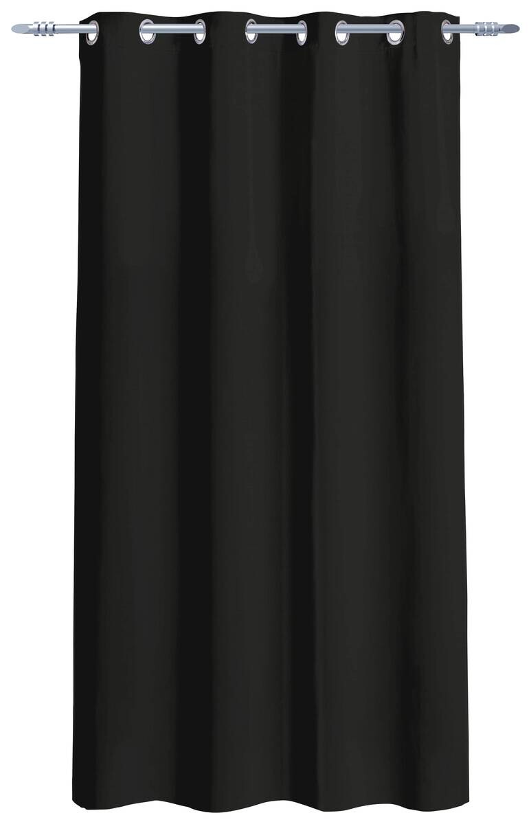 Verdunklungsvorhang Darkness schwarz 100% Polyester B/L: ca. 135x175 cm