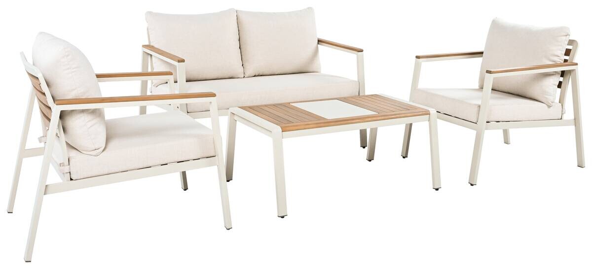 POCOline Gartensitzgruppe Avignon creme Stahl