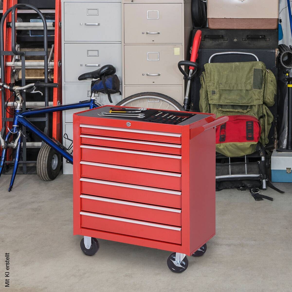 Werkstattwagen B/H/T: ca. 69x75x33 cm