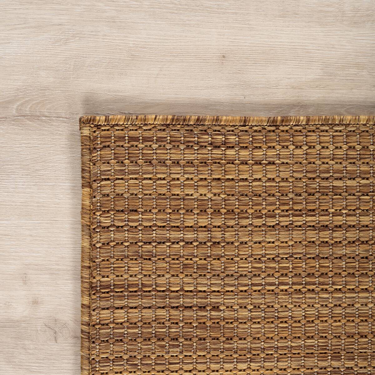 Ayyildiz Flachwebteppich MIRA braun B/L: ca. 60x100 cm
