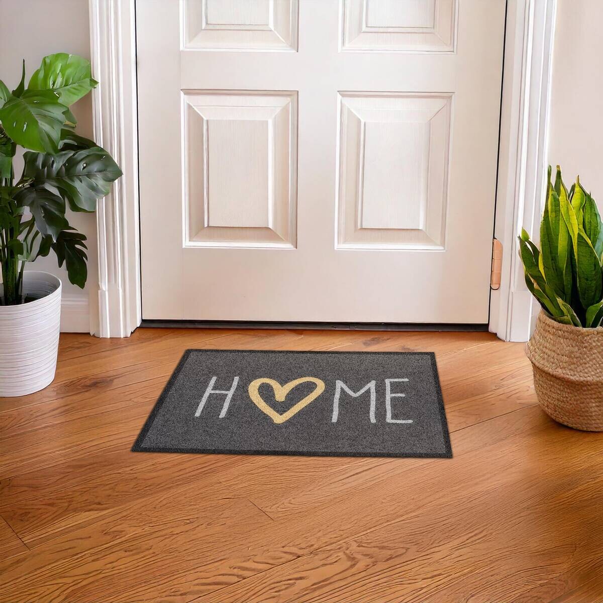 Fußmatte Velvet schwarz B/L: ca. 45x75 cm