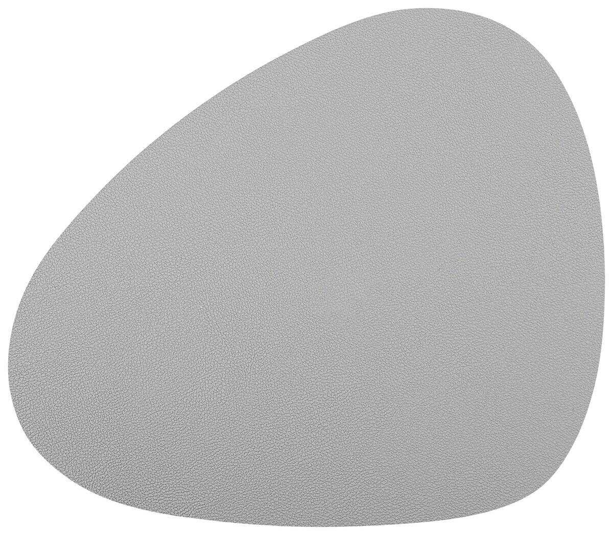 Platzset grau PVC B/L: ca. 45x36 cm